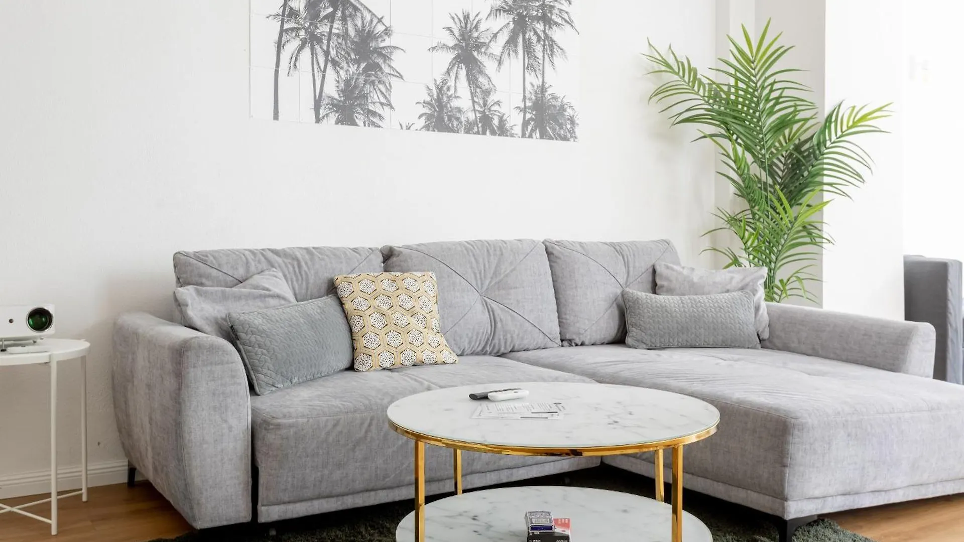 Global Living - Design Apartment I Central I Beamer I Kitchen I Terrace I 베를린 독일